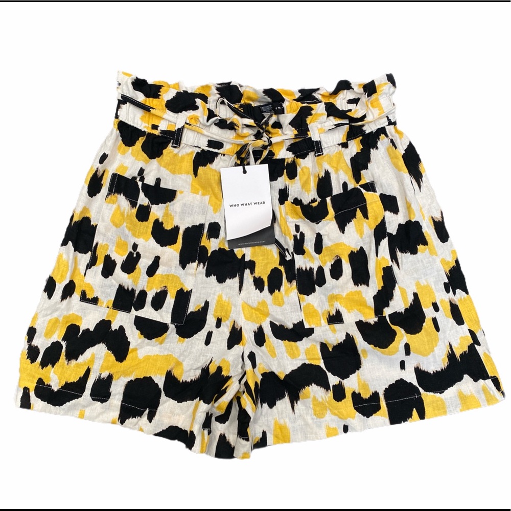 NWT PAPER BAG SHORTS